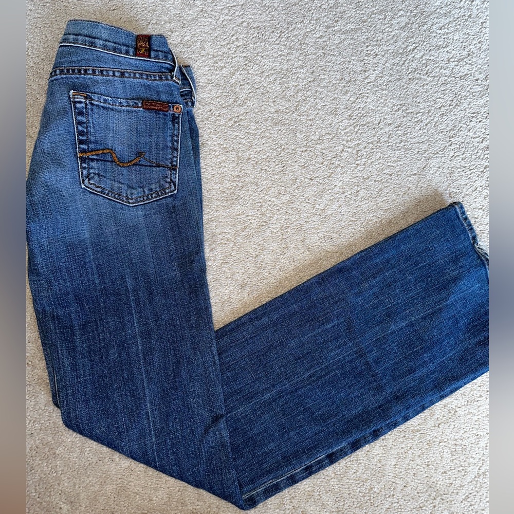 7 All For Mankind Bootcut Jeans Size 25
